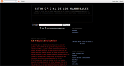 Desktop Screenshot of loshannibales.blogspot.com