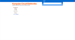 Desktop Screenshot of circuit-elektronika.blogspot.com