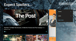 Desktop Screenshot of expectspoilers.blogspot.com