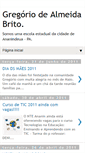 Mobile Screenshot of gregorioalmeida.blogspot.com