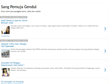 Tablet Screenshot of pemuja-gendul.blogspot.com