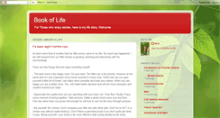 Desktop Screenshot of book-of-life-chapter-three.blogspot.com