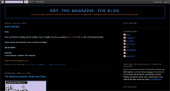 Desktop Screenshot of bbtmagazine.blogspot.com