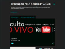 Tablet Screenshot of ministerioderedencaopara.blogspot.com