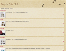 Tablet Screenshot of angelicartsclub.blogspot.com