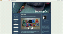 Desktop Screenshot of cinemaknits.blogspot.com