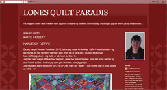 Desktop Screenshot of lonesquiltparadis.blogspot.com