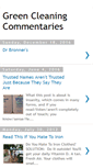 Mobile Screenshot of greencleaningupdates.blogspot.com