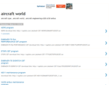 Tablet Screenshot of mostaircraft.blogspot.com