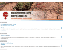 Tablet Screenshot of donnecontroilrazzismo.blogspot.com