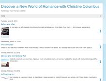 Tablet Screenshot of christinecolumbus.blogspot.com