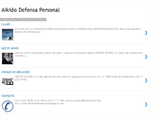 Tablet Screenshot of aikidodefensapersonal.blogspot.com