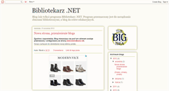 Desktop Screenshot of bibliotekarz-net.blogspot.com