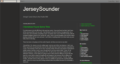 Desktop Screenshot of jerseysounder.blogspot.com