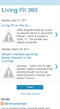 Mobile Screenshot of livingfit365.blogspot.com