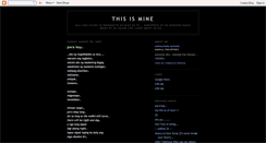 Desktop Screenshot of amberine02.blogspot.com