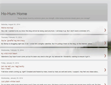 Tablet Screenshot of hohumhome.blogspot.com