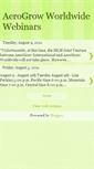 Mobile Screenshot of aerogrowworldwidewebinars.blogspot.com