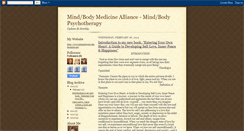 Desktop Screenshot of mindbodymedicinealliance.blogspot.com