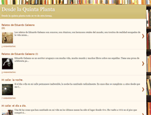 Tablet Screenshot of desdelaquintaplanta.blogspot.com