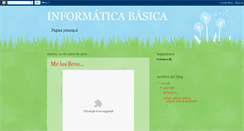 Desktop Screenshot of infobasic2011.blogspot.com