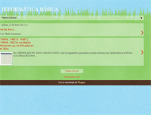 Tablet Screenshot of infobasic2011.blogspot.com