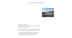 Desktop Screenshot of hotelsstbarts.blogspot.com