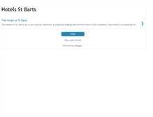 Tablet Screenshot of hotelsstbarts.blogspot.com