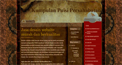 Desktop Screenshot of kumpulanpuisipersahabatan.blogspot.com