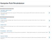 Tablet Screenshot of kumpulanpuisipersahabatan.blogspot.com