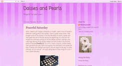 Desktop Screenshot of daisiesnpearls.blogspot.com