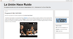 Desktop Screenshot of launionhaceruido.blogspot.com