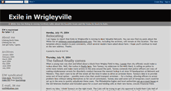 Desktop Screenshot of exileinwrigleyville.blogspot.com