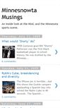 Mobile Screenshot of minnesnowtamusings.blogspot.com