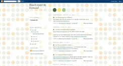 Desktop Screenshot of handymanondemand.blogspot.com