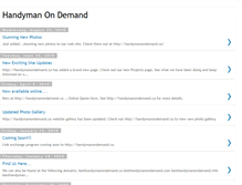 Tablet Screenshot of handymanondemand.blogspot.com