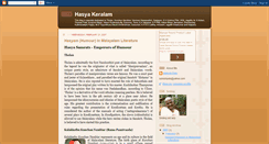 Desktop Screenshot of hasyakeralam.blogspot.com