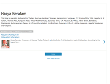 Tablet Screenshot of hasyakeralam.blogspot.com