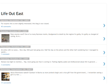 Tablet Screenshot of lifeouteast.blogspot.com