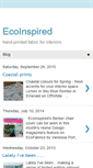 Mobile Screenshot of ecoinspired.blogspot.com