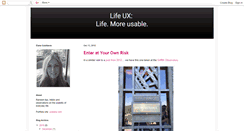 Desktop Screenshot of life-ux.blogspot.com