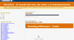 Desktop Screenshot of moviclick.blogspot.com