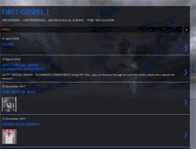 Tablet Screenshot of firstgospel.blogspot.com