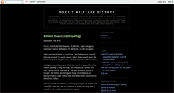 Desktop Screenshot of blogofyork.blogspot.com