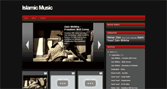 Desktop Screenshot of islamicmusics.blogspot.com