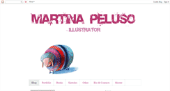 Desktop Screenshot of martinapelusoillustratrice.blogspot.com