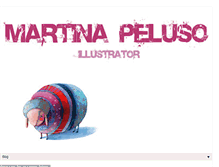 Tablet Screenshot of martinapelusoillustratrice.blogspot.com