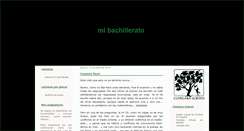 Desktop Screenshot of mibachillerato.blogspot.com