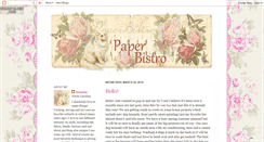 Desktop Screenshot of annette-paperbistro.blogspot.com