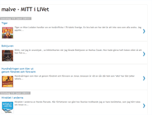 Tablet Screenshot of malve-mittilivet.blogspot.com